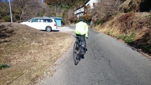 北向地蔵へ向かう峠道